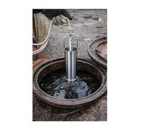 Muestreador líquido de acero inoxidable, kit de muestra de aceite para pruebas de laboratorio petroquímico, botella de muestreo de aguas residuales industriales para fábrica