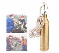 Muestreador portátil de Aceite de Cobre de 500 ml. Recipiente Sellado para muestreo de líquidos, Ideal para generadores Marinos y automotrices. Incluye Cuerda de 20 m.