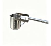 Muestreador Retráctil para Líquidos Y Agua,Varilla Telescópica Compacta Al Retraerse,Equipo Profesional para Laboratorios Inspecciones Ambientales Y Muestreo Exterior,Metal 500ml,4.1~16.4 ft