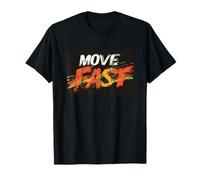 Muévete rápido para un disfraz de día lleno de acción Camiseta