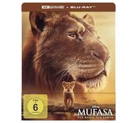 Mufasa - Der König der Löwen - Steelbook - Limited Edition (4K Ultra HD) (+ Blu-ray) [Alemania] [Blu-ray]