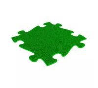Muffik: Extensión de césped rígido para Alfombra Sensorial Ortopédica - verde, rosa