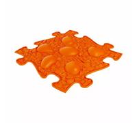 Muffik: Pieza de extensión de dinosaurio suave para alfombra ortopédica sensorial - naranja