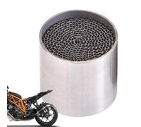 Muffler De Escape De La Motocicleta | Slip De Acero Inoxidable En Silencer & Muffler | El De Escape Fácil De Instalar Mejora El Rendimiento Para Scooters, Bicicletas Deportivas, Cruceros, Moto