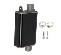 Muffler de escape, silenciador del calentador de aire, tubería de silenciador de acero inoxidable, material premium, reducción de ruido, ideal para viajes de carretera de campamento durante la noche o