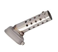 Muffler de motocicleta de entrada - escape de la motocicleta de acero inoxidable | La lata de silenciador de tubo de escape de moto impermeable para los entusiastas de las motocicletas