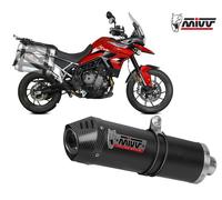 Escape homologado Mivv OVAL en Carbono para TRIUMPH TIGER 900 / GT / PRO 21-23