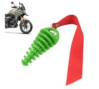 Muffler Exhaust Wash Plug - Wash Plug For Motorcycle Bike 2 Strokes | Dirtbike Exhaust Plug With Streamers For Mufflers Exhaust Silencer, Remove Before Start
