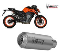 Muffler slip-on exhaust MIVV MK3 Inox para KTM 890 DUKE 2020 > 2023