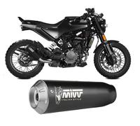 Muffler slip-on exhaust MIVV X-M1 BLACK para HUSQVARNA SVARTPILEN 125 2021 2023