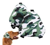 Muffs De Oreja para Perros | Muff De Orejas para Perros Calmantes - Combinación De Oído De Perro Cómoda, Protección Auditiva para Perros Transpirable para La Caza, Truenos, Aspiradoras