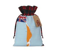 Muflvdx Bolsas de regalo de Navidad con estampado de mapa de las Islas Marshall, bolsas reutilizables para regalos, para Navidad, cumpleaños, fiestas