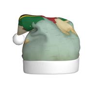 MUFLVDX Vanuatu In Australia - Gorro de Navidad para adultos, sombrero de Papá Noel para mujeres y hombres, para Navidad, Año Nuevo, suministros de fiesta
