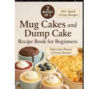 Mug Cakes and Dump Cake Recipe Book for Beginners: Quick One-Bowl Desserts Made Easy - 140+ Irresistible Microwave and Oven Treats for Every Craving