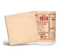 Mug Monster - Regalo de 51 cumpleaños - Taza de regreso a 1974 en este año, regalo para hombres y mujeres, regalos de cumpleaños para mujeres, regalos de cumpleaños para hombres, 51 aniversario, taza