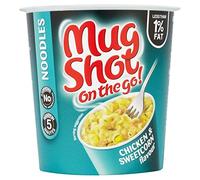 Mug Shot En Los Fideos Sabor A Pollo Ir (54g) (Paquete de 6)
