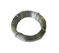Mugar- Alambre de Varios Grosores para Múltiples Usos- Rollos de 5kg- Alambre Galvanizado en Caliente en Rollos de 5 Kilogramos (Nº8-1,3 Milímetros)