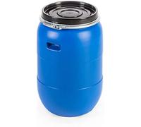 Mugar- Bidón de plástico con Boca Ancha de 30L | Hermético y con Cierre Ballesta| Homologado para Uso Alimentario