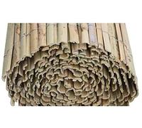 Mugar - Cañizo Nacional Caña Partida para exteriores en Rollo, Cerramientos naturales media caña 95% ocultación. Disponibles 1x5m, 1.5x5m, 2x5m (Rollo 1,5x5m)