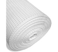 Mugar- Mallas de cuadrados plásticos para jardinería y protección-Mallas jardineras para enredaderas- Rollos de 1x3m (Blanco, Cuadradillo 10x10mm)