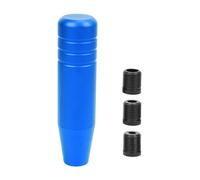 muge racing Pomo de palanca de cambios de aleación de aluminio de 5 pulgadas, mango de palanca de cambios de coche resistente que se adapta a la mayoría de vehículos manuales automáticos, color azul
