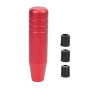muge racing Pomo de palanca de cambios de aleación de aluminio de 5 pulgadas, mango de palanca de cambios de coche resistente, se adapta a la mayoría de vehículos manuales automáticos, rojo