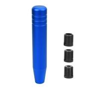 muge racing Pomo de palanca de cambios de aleación de aluminio de 7 pulgadas, mango de palanca de cambios de coche resistente que se adapta a la mayoría de vehículos manuales automáticos, color azul
