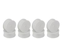 Mugen MSB1 2WD B2901W/8 - Llanta delantera de 2,2 pulgadas, 12 mm, hexagonal, color blanco (8)