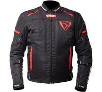 MUGENRACE Fuggire-A Chaqueta Textil Moto, negro-rojo, tamaño XL para Hombres
