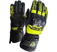 MUGENRACE Le-Vi Sport Motor Guantes de ciclismo, negro-amarillo, tamaño 2XL para Hombres