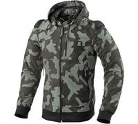 MUGENRACE Leo Chaqueta impermeable Softshell para motocicleta, Camuflaje, Talla S