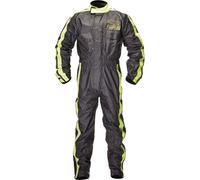 MUGENRACE RS-1 Traje de lluvia de moto de una pieza, negro, Talla XS