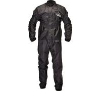 MUGENRACE RS-2 Traje de lluvia de moto de dos piezas, negro, tamaño L para Hombres