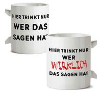 MUGFFINS Aquí bebe quien manda (DE) (Pack 2 Tazas)