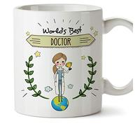 MUGFFINS Doctor Original Mug Cup World'S Best Doctor - 11 oz Ceramic