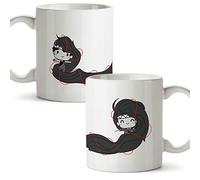 MUGFFINS (Pack 2 tazas) Tazas San Valentín - Enredado en el pelo - Regalos Originales y Divertidos de Aniversario para Novios, Enamorados, Pareja...