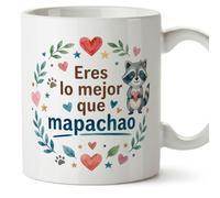 MUGFFINS taza graciosa novio novia Eres lo mejor que mapachao en Español para cumpleaños y aniversario | regalos San Valentín, novios, amor, romántico | enamorados v1