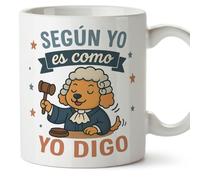 MUGFFINS tazas originales para regalar | Según yo es como yo digo en Español | tazas divertidas para regalar | 330 Ml 11 oz | cerámica | graciosas ego v2