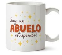 MUGFFINS Tazas para ABUELO - En Español - Soy estupendo! - 11 oz / 330 ml - Regalo original y divertido