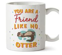 MUGFFINS Tazas para AMIGA - En Inglés - You are like no Otter - 11 oz / 330 ml - Regalo original y divertido