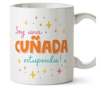 MUGFFINS Tazas para CUÑADA - En Español - Soy estupendo! - 11 oz / 330 ml - Regalo original y divertido