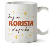 MUGFFINS Tazas para FLORISTA hombre - En Español - Soy estupendo! - 11 oz / 330 ml - Regalo original y divertido