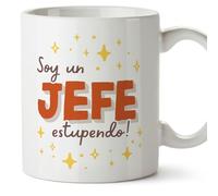 MUGFFINS Tazas para JEFE hombre - En Español - Soy estupendo! - 11 oz / 330 ml - Regalo original y divertido
