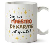 MUGFFINS Tazas para MAESTRO DE KARATE hombre - En Español - Soy estupendo! - 11 oz / 330 ml - Regalo original y divertido