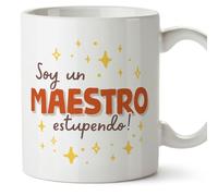 MUGFFINS Tazas para MAESTRO hombre - En Español - Soy estupendo! - 11 oz / 330 ml - Regalo original y divertido