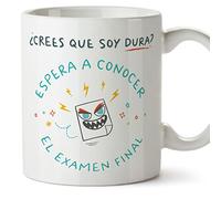 MUGFFINS Tazas para PROFESOR mujer - En Español - Crees que soy dura - 11 oz / 330 ml - Regalo original y divertido