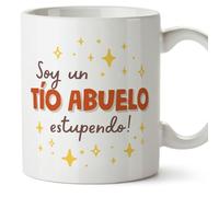 MUGFFINS Tazas para TÍO ABUELO - En Español - Soy estupendo! - 11 oz / 330 ml - Regalo original y divertido