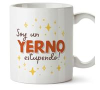 MUGFFINS Tazas para YERNO - En Español - Soy estupendo! - 11 oz / 330 ml - Regalo original y divertido