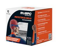 Mugiro Protector de Cuello Neopreno Hombre y Mujer | Buceo, Natación, Triatlón, Surf y Accesorios Paddle Surf | Compatible Traje Neopreno 5mm Traje Buzo | Hecho en España | Naranja Large 35-40 cm