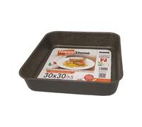MUGNANO MMU820H10 - Bandeja cuadrada alta, 30 x 30 cm, H6.5 Happystone